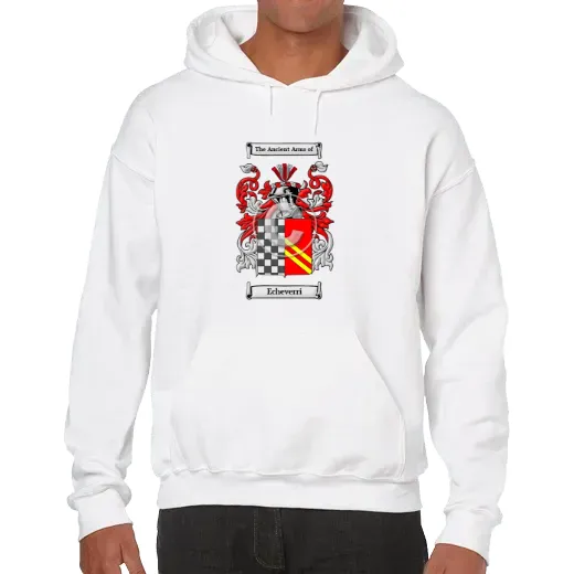 Echeverri Unisex Coat of Arms Hooded Sweatshirt