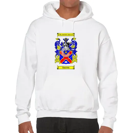 Einstein Unisex Coat of Arms Hooded Sweatshirt