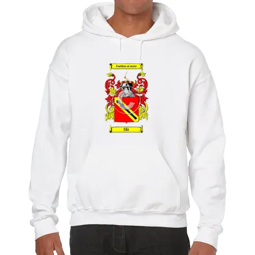 Elit Unisex Coat of Arms Hooded Sweatshirt