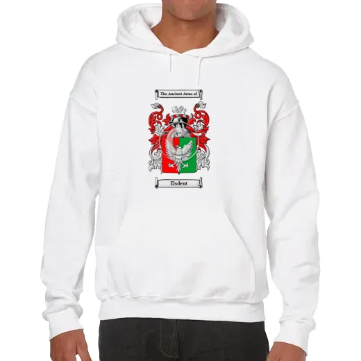 Elsdent Unisex Coat of Arms Hooded Sweatshirt