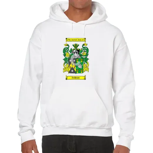 Federov Unisex Coat of Arms Hooded Sweatshirt