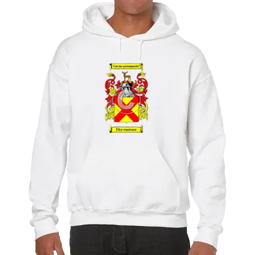 Fitz-eustace Unisex Coat of Arms Hooded Sweatshirt