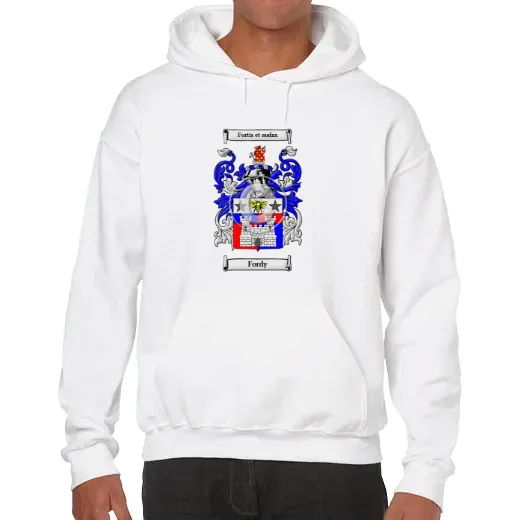 Fordy Unisex Coat of Arms Hooded Sweatshirt