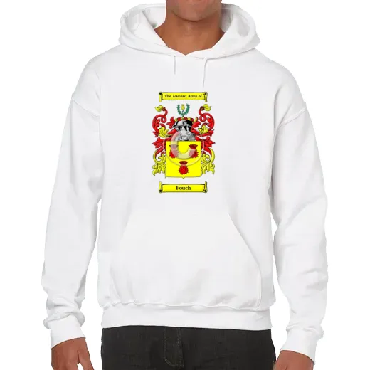 Fouch Unisex Coat of Arms Hooded Sweatshirt