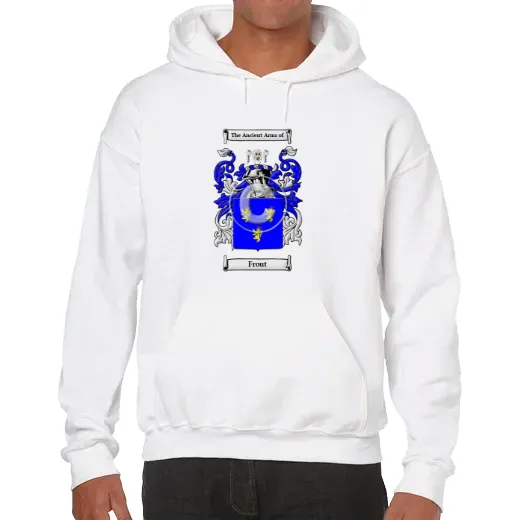 Frout Unisex Coat of Arms Hooded Sweatshirt