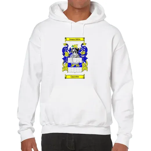 Garrette Unisex Coat of Arms Hooded Sweatshirt