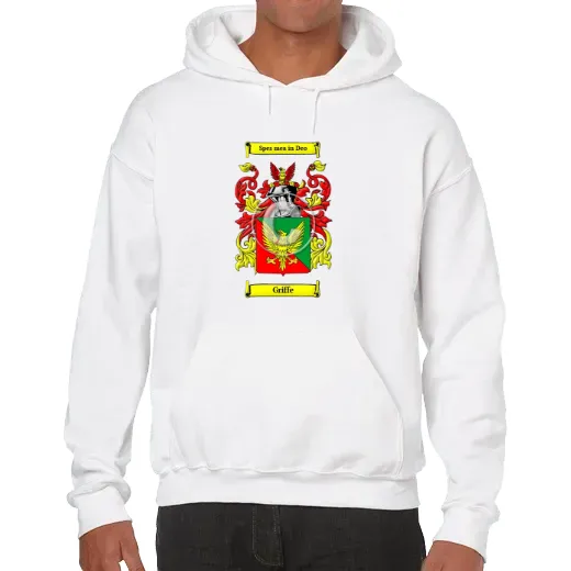 Griffe Unisex Coat of Arms Hooded Sweatshirt