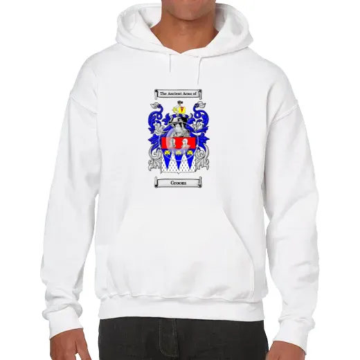Groom Unisex Coat of Arms Hooded Sweatshirt