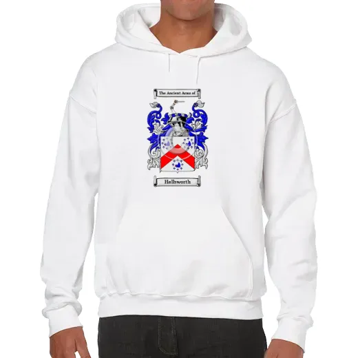 Hallsworth Unisex Coat of Arms Hooded Sweatshirt