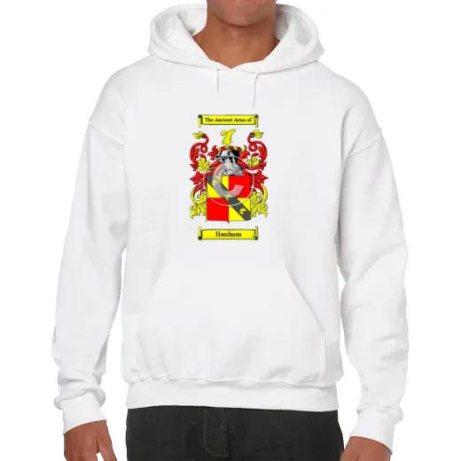 Hanham Unisex Coat of Arms Hooded Sweatshirt
