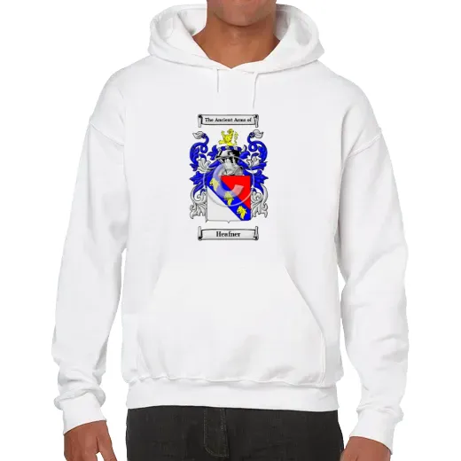 Heafner Unisex Coat of Arms Hooded Sweatshirt