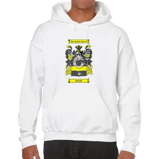 Hearle Unisex Coat of Arms Hooded Sweatshirt