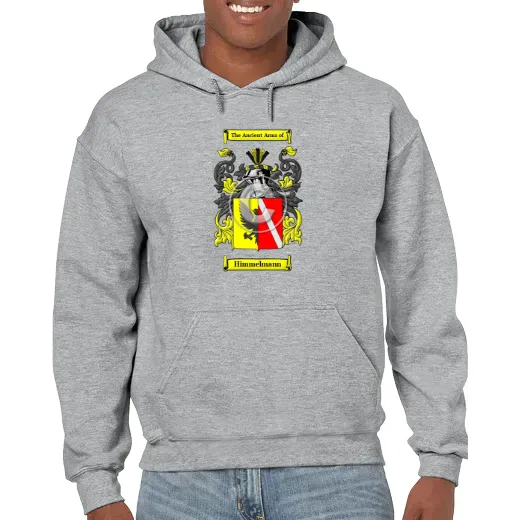 Himmelmann Grey Unisex Coat of Arms Hooded Sweatshirt