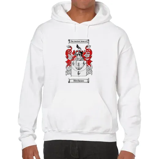 Hitchman Unisex Coat of Arms Hooded Sweatshirt