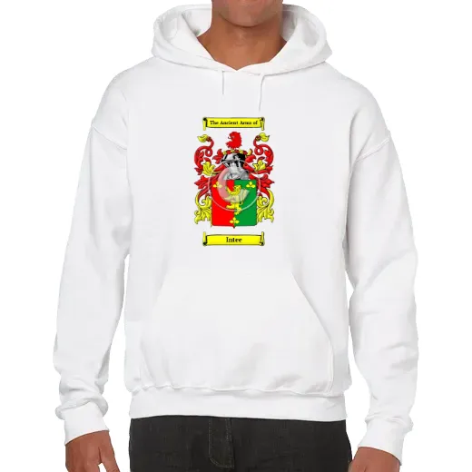 Intee Unisex Coat of Arms Hooded Sweatshirt
