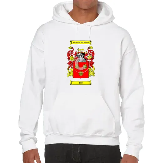 Irle Unisex Coat of Arms Hooded Sweatshirt