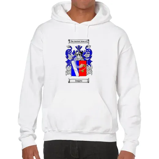 Jurgen Unisex Coat of Arms Hooded Sweatshirt