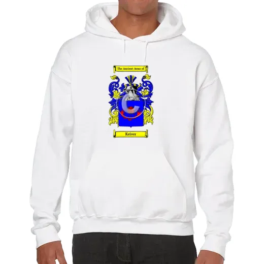 Keiver Unisex Coat of Arms Hooded Sweatshirt