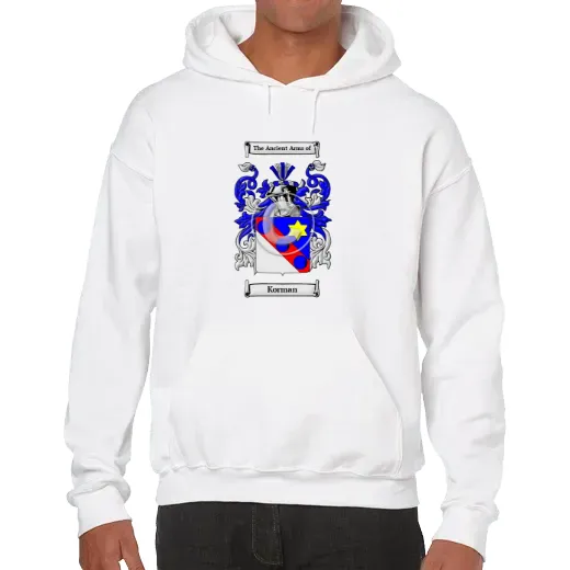 Korman Unisex Coat of Arms Hooded Sweatshirt