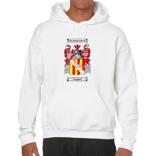 Langard Unisex Coat of Arms Hooded Sweatshirt