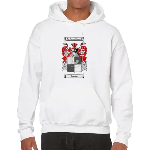 Lanno Unisex Coat of Arms Hooded Sweatshirt