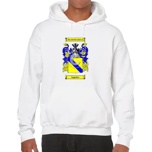 Lapotre Unisex Coat of Arms Hooded Sweatshirt