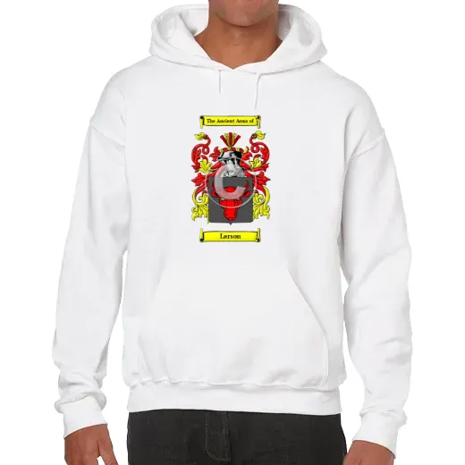 Larson Unisex Coat of Arms Hooded Sweatshirt
