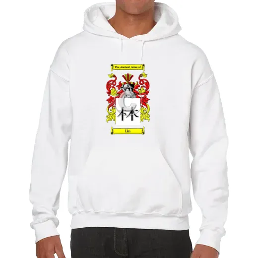 Lin Unisex Coat of Arms Hooded Sweatshirt