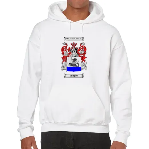 Lithgow Unisex Coat of Arms Hooded Sweatshirt