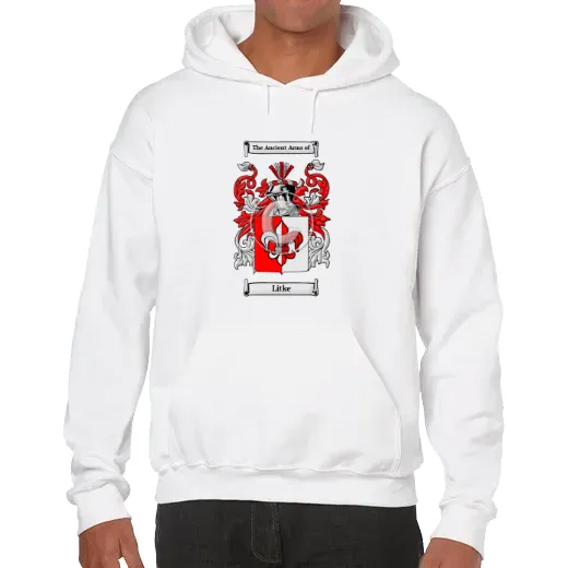 Litke Unisex Coat of Arms Hooded Sweatshirt