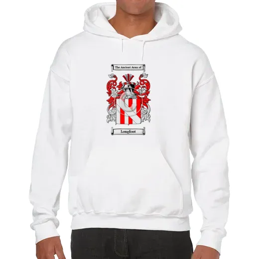 Longfoot Unisex Coat of Arms Hooded Sweatshirt