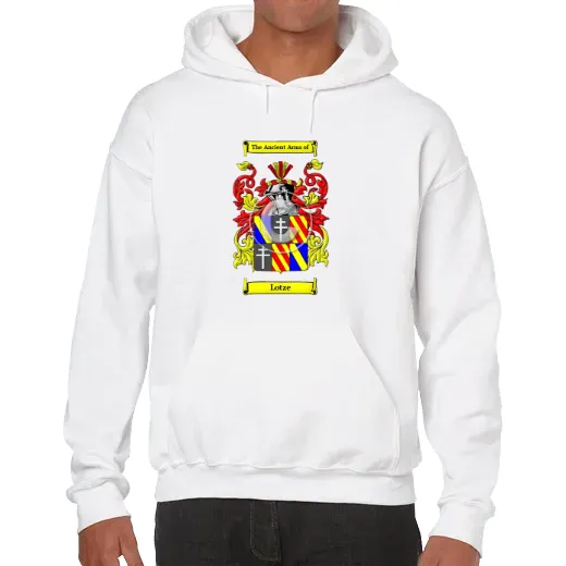 Lotze Unisex Coat of Arms Hooded Sweatshirt