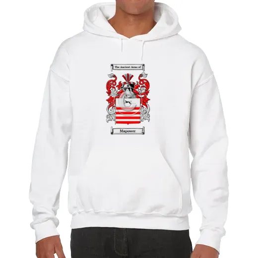 Mapower Unisex Coat of Arms Hooded Sweatshirt