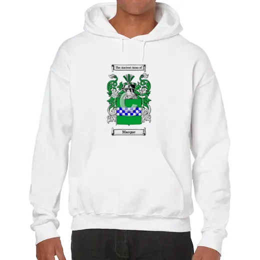 Marque Unisex Coat of Arms Hooded Sweatshirt