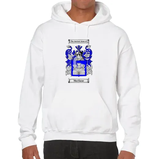 Marthane Unisex Coat of Arms Hooded Sweatshirt