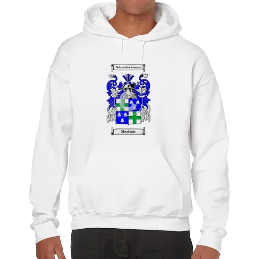 Martinis Unisex Coat of Arms Hooded Sweatshirt