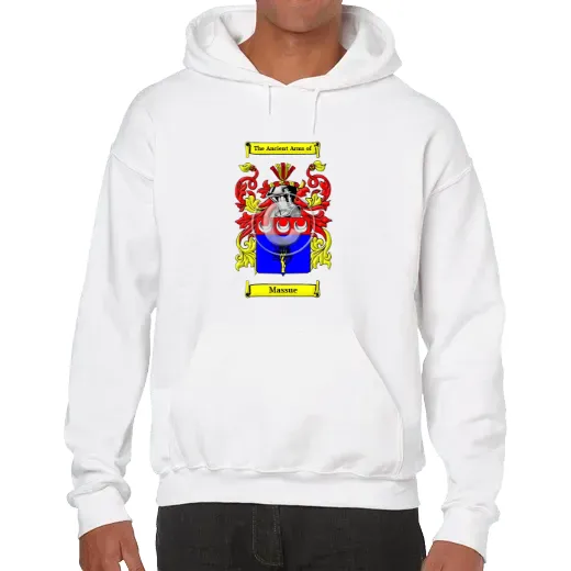 Massue Unisex Coat of Arms Hooded Sweatshirt