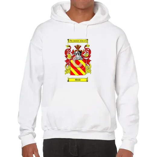 Meric Unisex Coat of Arms Hooded Sweatshirt