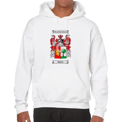 Meyers Unisex Coat of Arms Hooded Sweatshirt