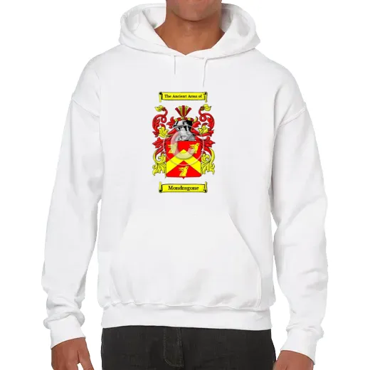 Mondragone Unisex Coat of Arms Hooded Sweatshirt