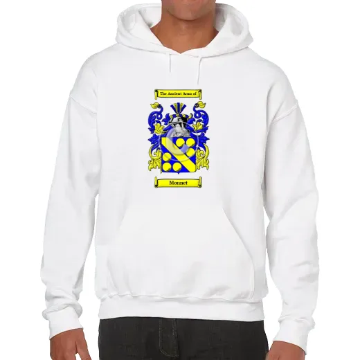 Monnet Unisex Coat of Arms Hooded Sweatshirt