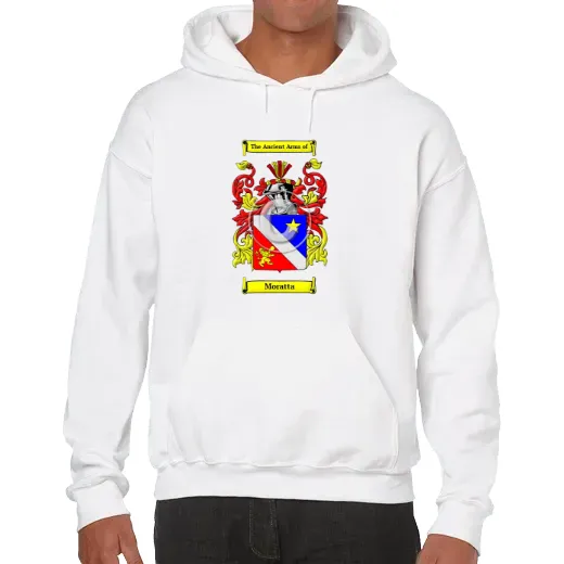 Moratta Unisex Coat of Arms Hooded Sweatshirt