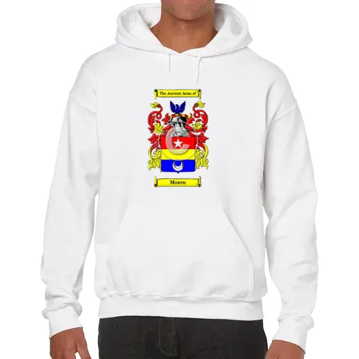 Moxen Unisex Coat of Arms Hooded Sweatshirt