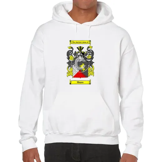 Moyer Unisex Coat of Arms Hooded Sweatshirt