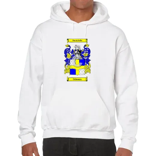 Osbourn Unisex Coat of Arms Hooded Sweatshirt