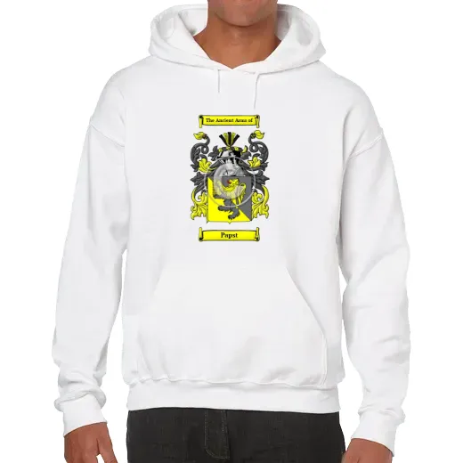 Papst Unisex Coat of Arms Hooded Sweatshirt