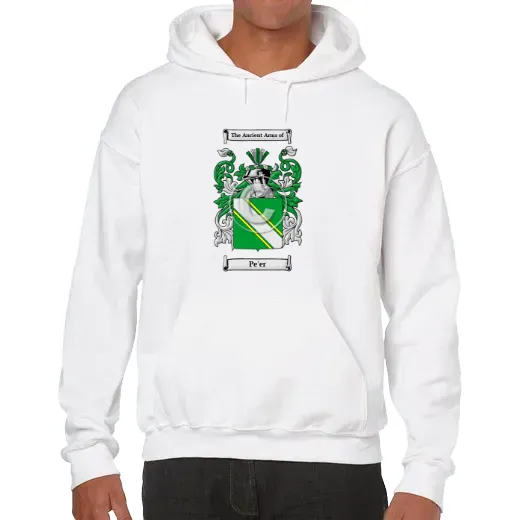 Pe'er Unisex Coat of Arms Hooded Sweatshirt