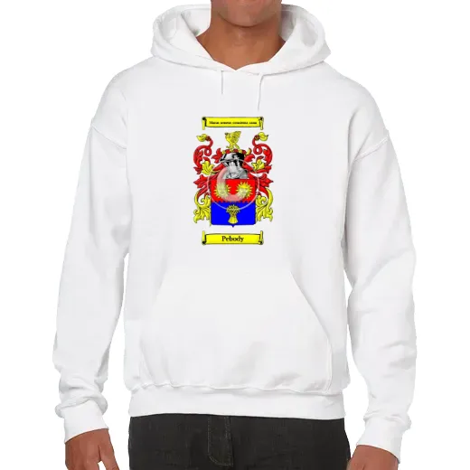 Pebody Unisex Coat of Arms Hooded Sweatshirt