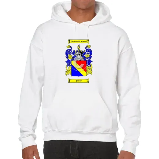 Peter Unisex Coat of Arms Hooded Sweatshirt
