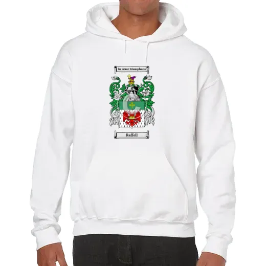 Raffell Unisex Coat of Arms Hooded Sweatshirt